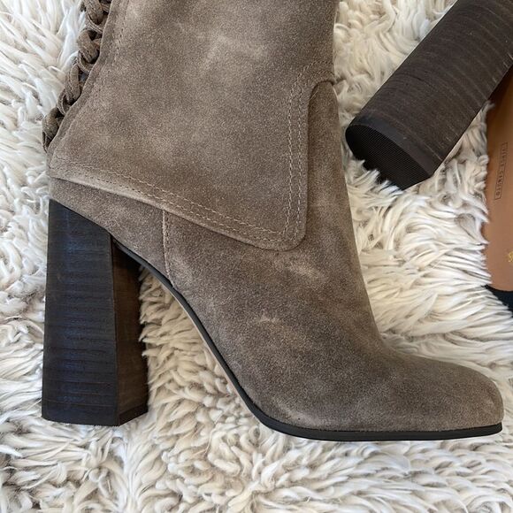 Vince Camuto Velvet Dream Verona TOLLA Lace up Over the Knee Boot - Picture 4 of 16